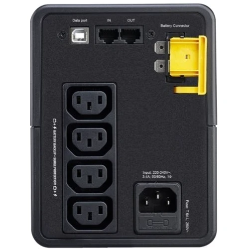 APC Back-UPS 750VA IEC (BX750MI): Количество Euro-розеток, шт Нет