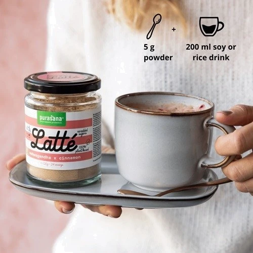 Напій розчинний Purasana Ashwagandha Cinnamon Latté органічний 120 г (5400706618199): Країна виробник Япония
