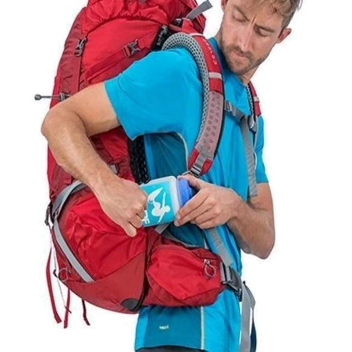 Рюкзак Osprey Atmos AG 65 Rigby Red - MD (009.1704): Вес 2,12 кг