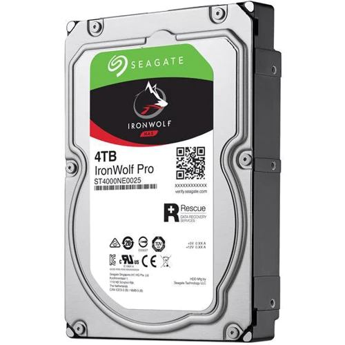 Внутрішній жорсткий диск Seagate IronWolf Pro 4 TB (ST4000NE001) UA: Форм-фактор 3.5"