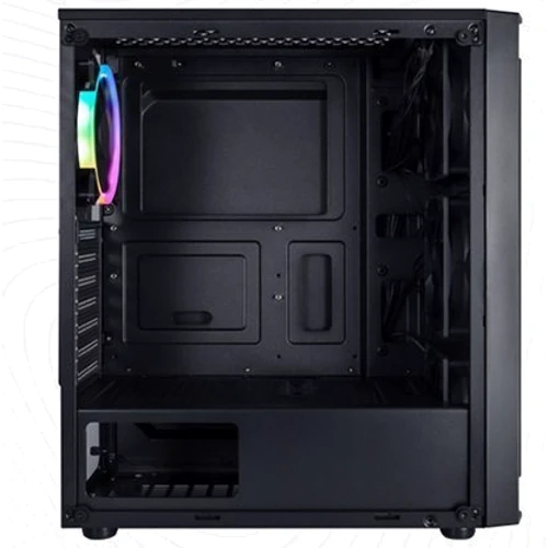 Корпус 1STPLAYER Rainbow Black (RB-4-1G6): Форм-фактор материнської плати ATX/MicroATX/Mini-ITX