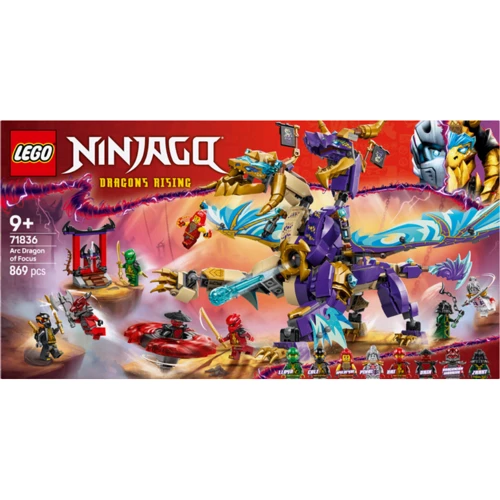 Конструктор LEGO NINJAGO Arc Dragon of Focus 869 деталей (71836)