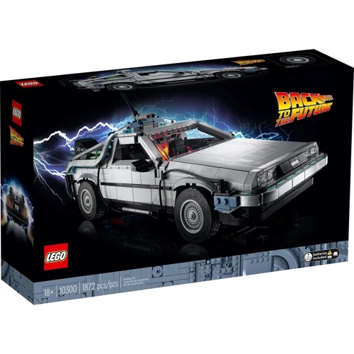 Авто-конструктор LEGO Icons Назад в будущее: Машина времени (Делориан) (10300)