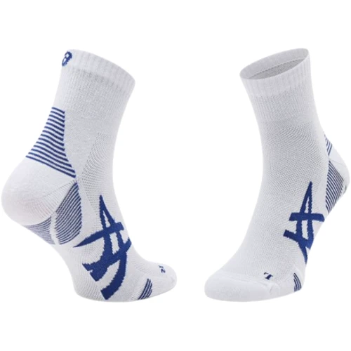 Шкарпетки Asics 2PPK Cushion Run Quarter Sock (3013A800-001) 43-46 (29-31) 2 пари чорно-білі фото 3