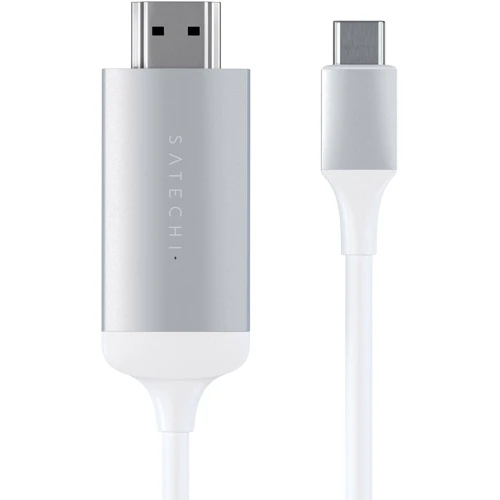Кабель Satechi Cable USB-C to HDMI 4K 1.8m Silver (ST-CHDMIS)