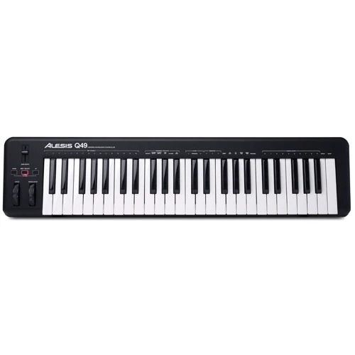 MIDI клавиатура ALESIS Q49: Механика Динамическая