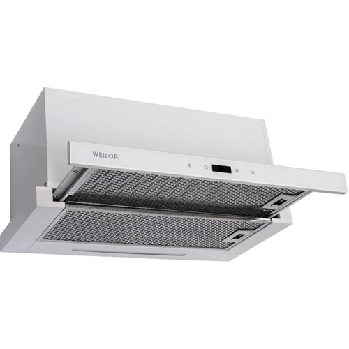 Витяжка Weilor PTS 6140 WH 750 LED: Рекомендована площа приміщення (при висоті 2,7 м), м² 20.5-28.5