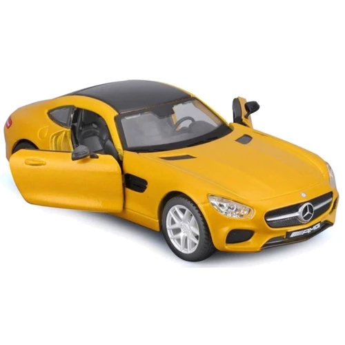 Автомодель Bburago Mercedes-AMG GT (желтая 1:32) (18-43065)
