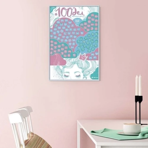 Скретч постер 1DEA.me 100 СПРАВ справжньої дівчинки Oh my look edition (100TGF)