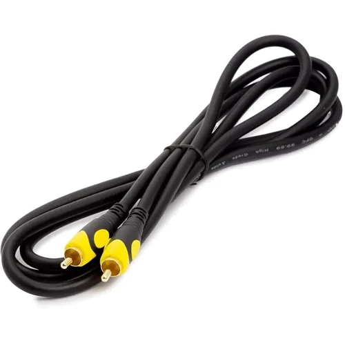Кабель и переходник PowerPlant RCA (M) - RCA (M) 1.5 м (CA911721): Тип кабель