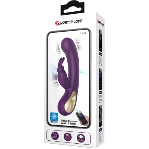 Смарт вибратор LYBAILE Pretty Love Liam Purple (BI-014420HP)