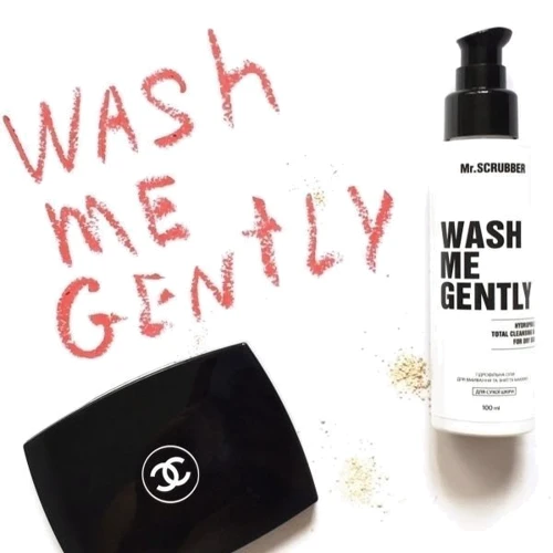Mr.SCRUBBER Гидрофильное масло для умывания и снятия макияжа WASH ME GENTLY для сухой кожи 100 ml: Пол Для женщин