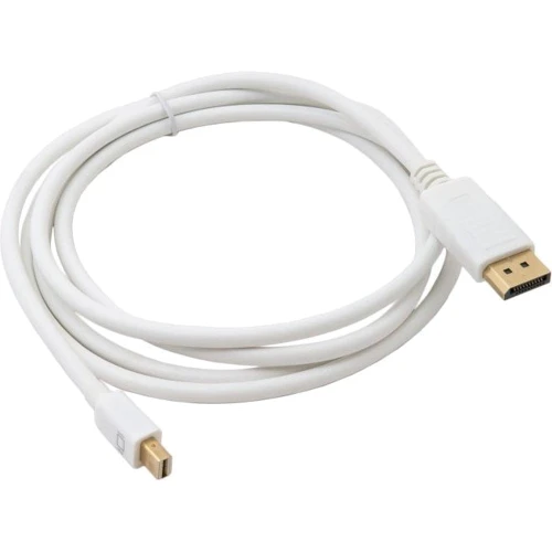Кабель і перехідник Extradigital mini DisplayPort - DisplayPort v1.2, 4Kx2K, 2m, 30 AWG, Gold, PVC (KBD1668)