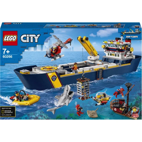 LEGO City Океан: науково-дослідницький корабель (60266)