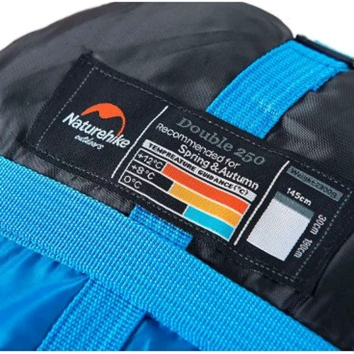 Спальный мешок Naturehike DOUBLE SD15M030-J, (12°C), зеленый (6927595703793): Материал внешней ткани 190T полиэстер