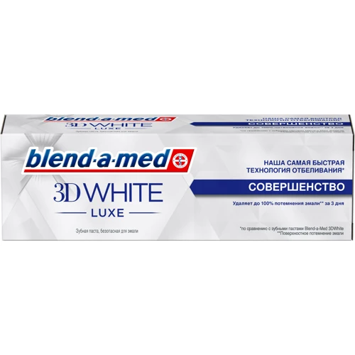 Blend-a-med Зубная паста 3DWhite Luxe Совершенство 75 ml: Класс косметики Масс-маркет