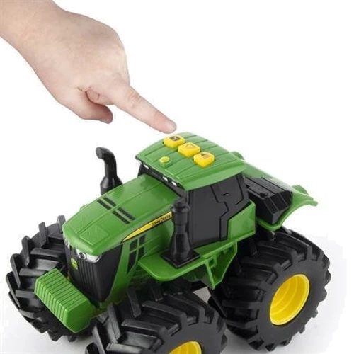 Іграшковий трактор John Deere Kids Monster Treads з великими колесами зі світлом та звуком (46656): Рекомендований вік от 3 лет