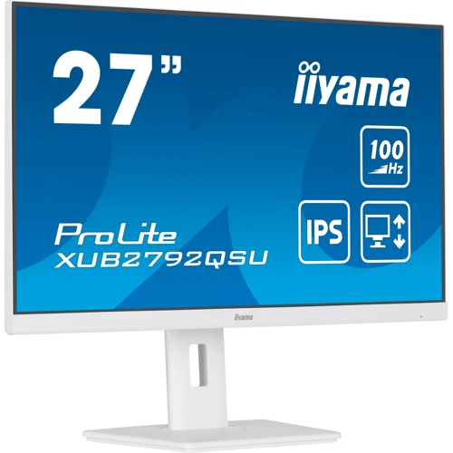 Монитор iiyama XUB2792QSU-W6: Покрытие экрана матовое