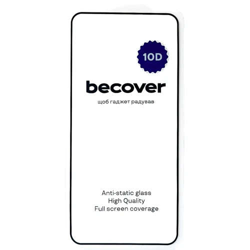 BeCover Tempered Glass 10D Black for HMD Pulse Pro (713173)