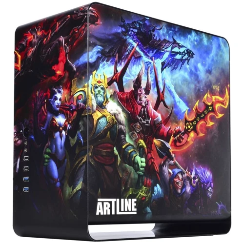 Персональный компьютер (ПК) ARTLINE Overlord DRAGON (DRAGONv34DH): Процессор AMD Ryzen 5 5600X (3.7 - 4.6 ГГц)