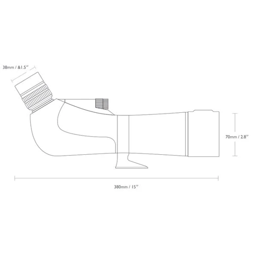 Подзорная труба Hawke Vantage 24-72x70 WP фото 2