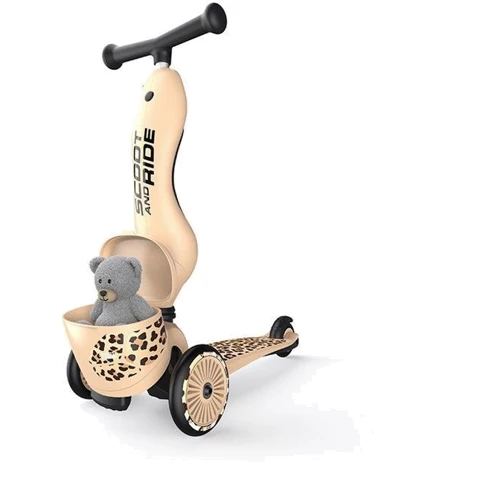 Самокат дитячий Scoot&Ride серії Highwaykick-1 Lifestyle леопард (SR-210621-LEOPARD) фото 7