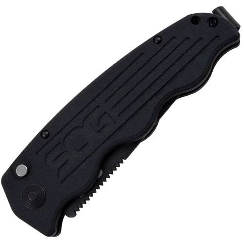 Нож SOG Tac Ops, Black Micarta ( SOG TO1011-BX): Система блокировки Есть
