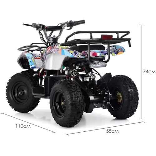 Детский электромобиль Квадроцикл Bambi HB-EATV800N-NEW8(MP3) V3 до 65 кг