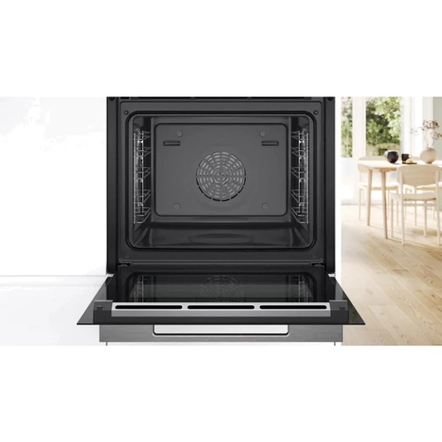 Духовой шкаф электрический Bosch HSG7364B1: Объем, л 71