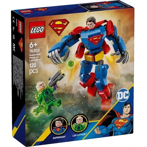 Конструктор LEGO Super Heroes Супермен-робот против Лекса Лютора 120 деталей (76302) фото 5