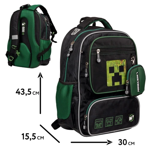 Рюкзак школьный YES Minecraft TS-46 (559759): Тип Для средней школы