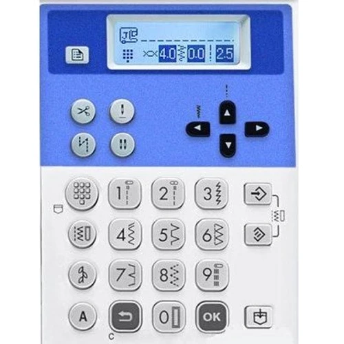 Швейна машина Brother NV-670: Загальна кількість операцій 429