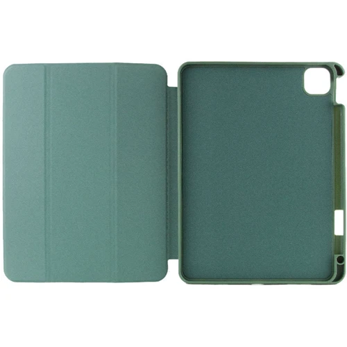 Аксессуар для iPad Epik Smart Case Green for iPad Pro 13 2024 M4: Особенности отделение для стилуса, Приятен на ощупь, Складывается в подставку, Стильный дизайн, Удобно держать в руке