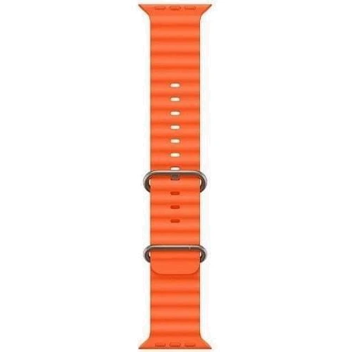 Apple Watch Ultra 2 GPS + Cellular 49mm Titanium Case with Orange Ocean Band (MREH3)  фото 9