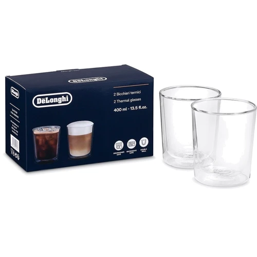 Набор стаканов DeLonghi Drinks 400мл 2шт (00000024278): Тип Набор стаканов