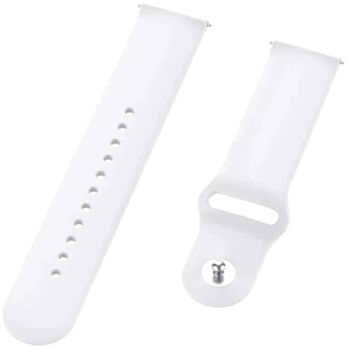 Ремінець BeCover Sport Band White for Honor MagicWatch 2 / Huawei Watch 3 Pro Classic 46mm (707058): Сумісність з моделлю Watch 3 Pro Classic 46mm, MagicWatch 2 (22mm)