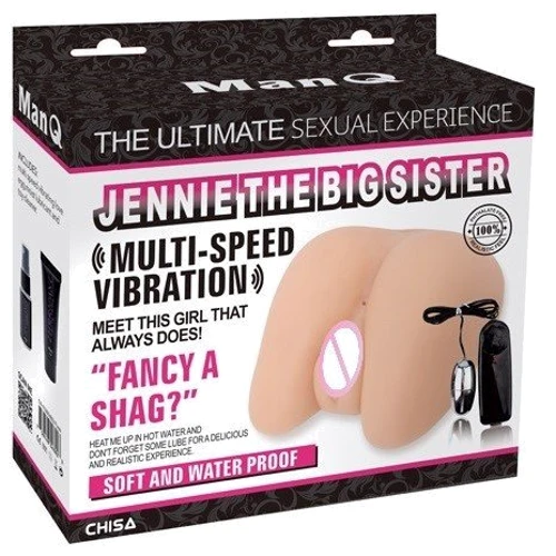 Мастурбатор вагина и анус с вибрацией ManQ Jennie The Big Sister