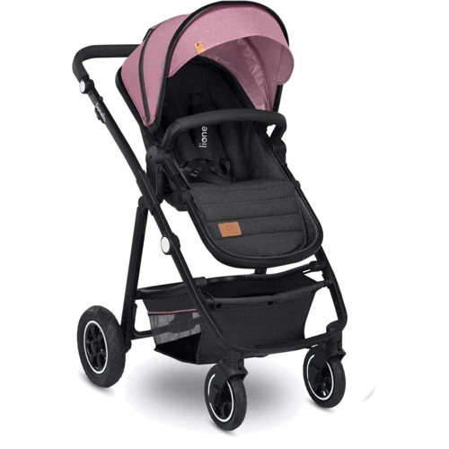 Коляска 3 в 1 Lionelo Amber Pink Rose: Возможность установки люльки опция