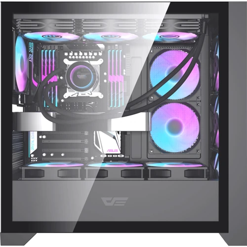 Корпус DarkFlash DRX90 Glass Black фото 8