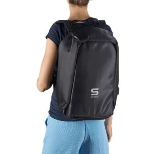 Сумка для ноутбука Serioux 15.6" Anti-Theft Backpack Lock Black (SRXBKPLOCK): Матеріал полиэстер