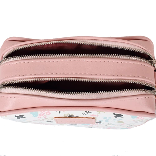 Женская сумка кросс боди Laskara розовая (LK-20284-pink): Страна производитель Чехия