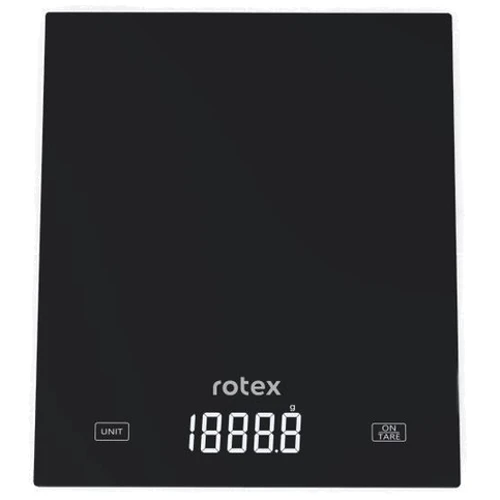 Весы кухонные Rotex RSK15-B: Тип конструкции с плоской платформой