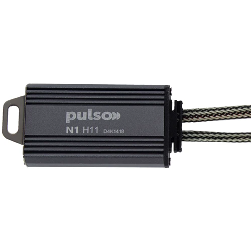 Светодиодная автолампа Pulso N1-H8-H9-H11-H16/LED-chips OEM PHILIPS Flip chip/9-16V/2*70W/8500Lm/6500K (N1-H8-H9-H11-H16): Цветовая температура, K 6500