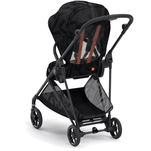 Прогулочная коляска Cybex Melio Real Black с бампером (522002631) фото 11