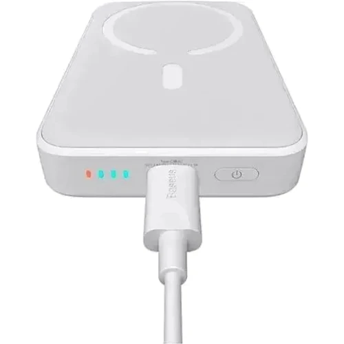 Внешний аккумулятор Baseus Power Bank 10000mAh Mini Magnetic Wireless 20W White (PPCX070002): Емкость батареи, мАч 10000