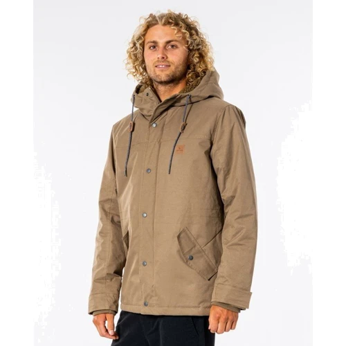 Парка Rip Curl Anti Series Exit Jacket CJKCD9-9140 50 хаки зимняя с капюшоном: Вид Парки