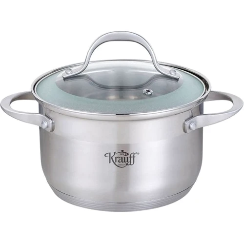Кастрюля Krauff Lokka со стеклянной крышкой 2.1 л (25857)