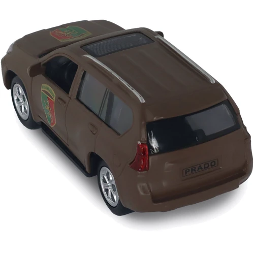 Автомодель TechnoDrive серии Шевроны Героев - Toyota Prado - 24 ОМБр (KM618824): Масштаб 1:40