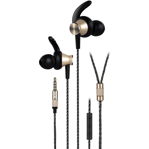Наушники 2E S8 Piston Magnet Mic Gold (2E-IES8GD)