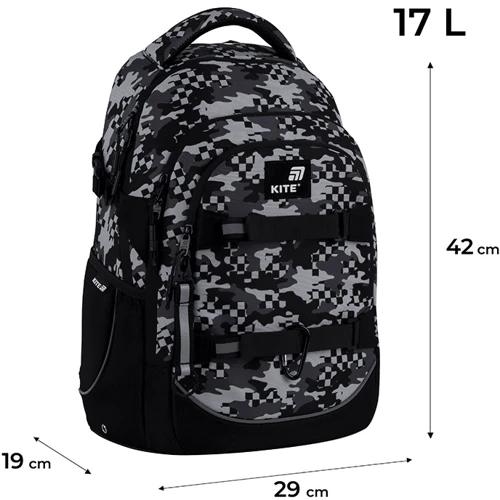 Рюкзак Kite K25-727M-1 Education Teens 727M-1: Вікова група от 9 до 12 лет